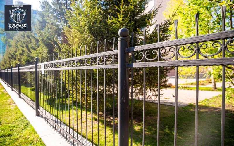 Metal Fence - Abilene Bulwark Fencing Pros